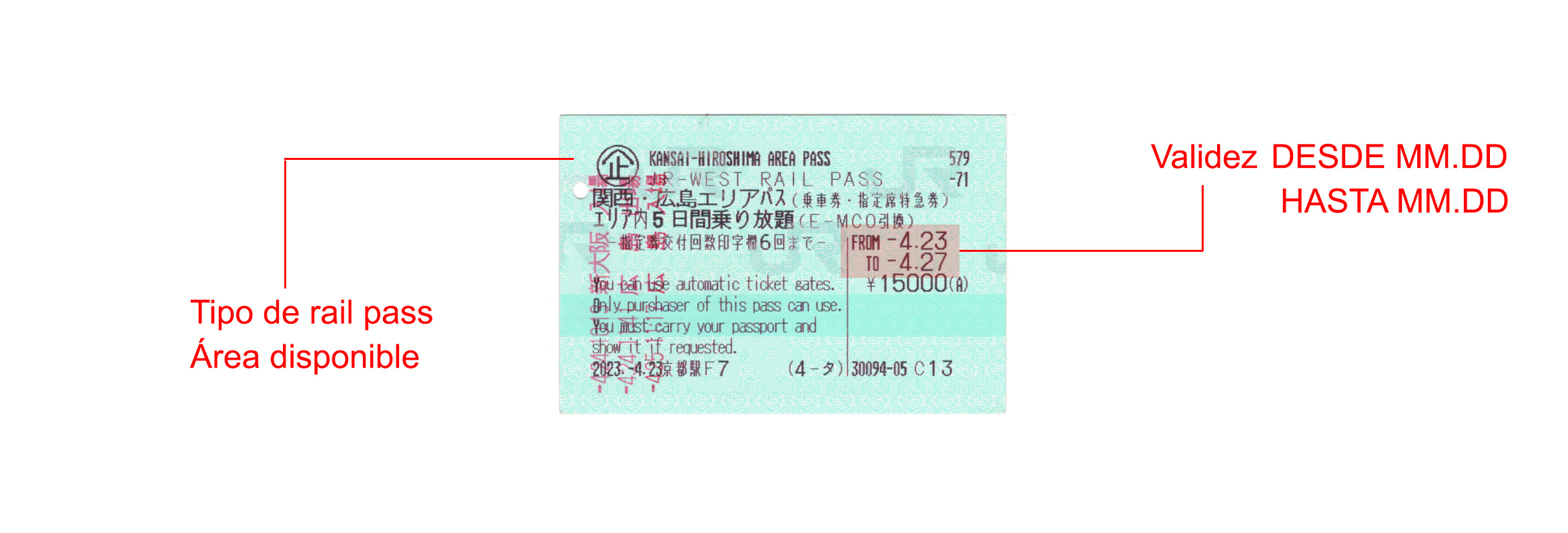 Compra tu pase de tren en Japón
